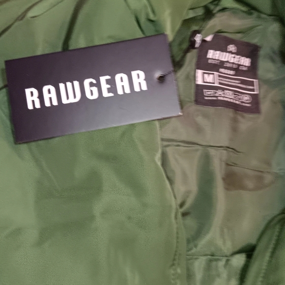 MENS RAWGEAR INSULATED PUFFER VEST JACKET WITH DOUBLE ZIPPER with hood - Picture 9 of 11